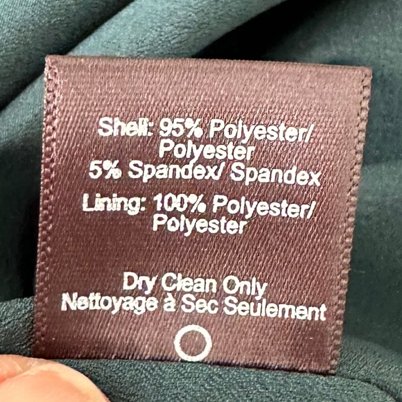 Dress The Population Iris Sleeveless Mermaid Gown New Pine L Holidays Formal - Picture 12 of 15